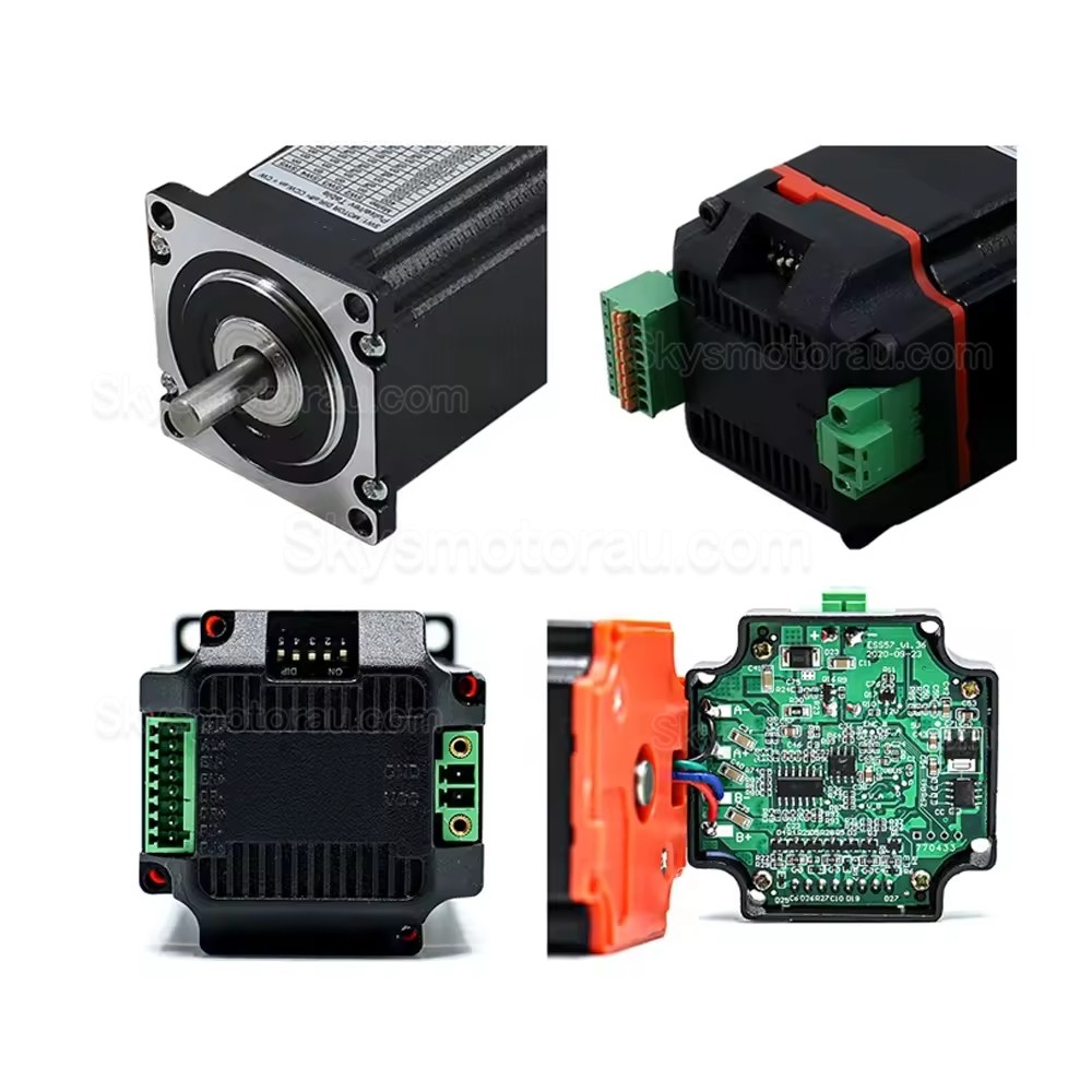 Nema 23 Closed Loop Integrated Stepper Motor OSP001653 1.2Nm/2Nm/2.5Nm/3Nm with Drive & Encoder